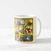 Oude Maryland sticker koffiemok (Voorkant rechts)