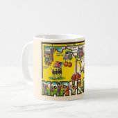 Oude Maryland sticker koffiemok (Voorkant links)