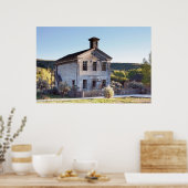 OUDE MASONISCHE LODGE EN SCHOOLHUIS POSTER (Keuken)