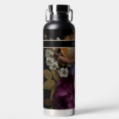 Oude Masters Floral Kijk met naam Waterfles (Voorkant)