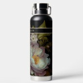 Oude Masters Floral Kijk met naam Waterfles (Achterkant)