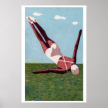 Oude Matchbox-afdruk, witte zwemkleding, oosters