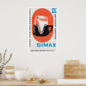 Oude Matchbox Koffiepot Print, Retro Keuken Poster (Keuken)