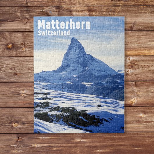 Oude Matterhorn, Zwitserland Legpuzzel