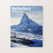 Oude Matterhorn, Zwitserland Legpuzzel (Verticaal)