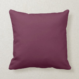 Oude Mauve Solid Plain Color Kussen