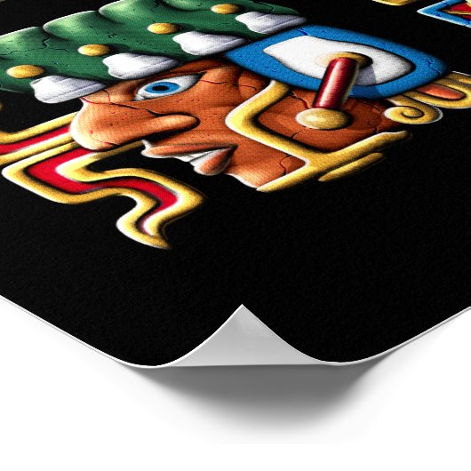 Oude Maya-glyphs Poster (Hoek)