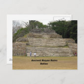 Oude Maya-ruïnes, Belize Briefkaart (Voorkant / Achterkant)