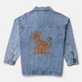 OUDE MAYA TIJGER DENIM JACKET (Achterkant)