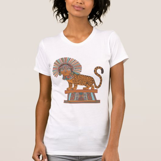 OUDE MAYA TIJGER T-SHIRT (Voorkant)