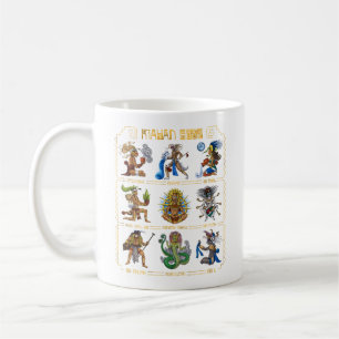 Oude Mayan Gods Koffiemok