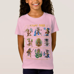 Oude Mayan Gods T-shirt