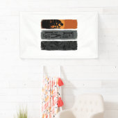 Oude mechanische gereedschapstandaard Triptych T-s Spandoek (Insitu)