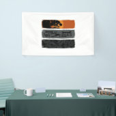 Oude mechanische gereedschapstandaard Triptych T-s Spandoek (Beurs)