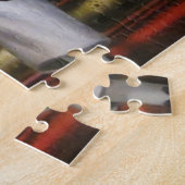 Oude meesters die vrouwen schilderen en twee kinde legpuzzel (Zijkant)