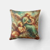 Oude Meesterstijl Angels Art Sierkussen (Achterkant)