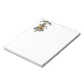 Oude Meisje en Kerstman Boek Notitieblok (Linkerzijde)