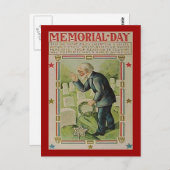 Oude Memorial Day De Gevallenen, ZSSG Briefkaart (Voorkant / Achterkant)