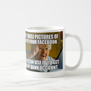 Oude mensen! koffiemok