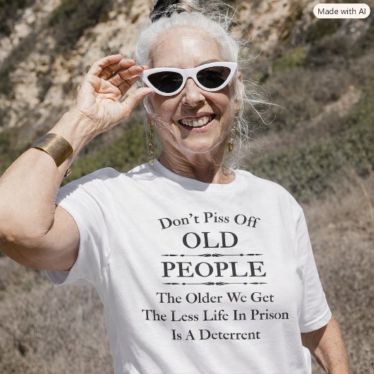 Oude Mensen - Unisex T-shirt