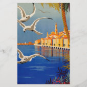 Oude Menton Cote D'azur Briefpapier (Voorkant)