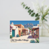 Oude Mesilla Village USA Briefkaart (Staand voorkant)