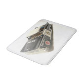 Oude metaal politie auto bath Mat (Gekanteld)