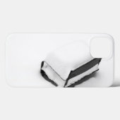 Oude metalen tuinstoel vol sneeuw Case-Mate iPhone case (Achterkant (horizontaal))