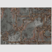 Oude metalen wand B Tissuepapier (Voorkant)