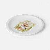 Oude mevrouw Rabbit (Little Red Riding Hood) (B Po Papieren Bordje (Gekanteld)