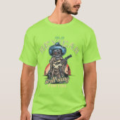 Oude Mexicaan zal voor je zingen T-shirt (Voorkant)