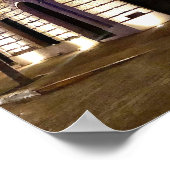 Oude Mexicaanse koloniale architectuur Poster (Hoek)