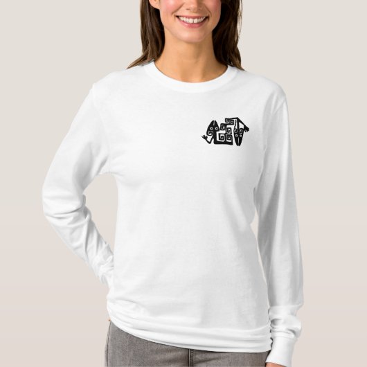 Oude Mexicaanse Motief Hoody (Voorkant)