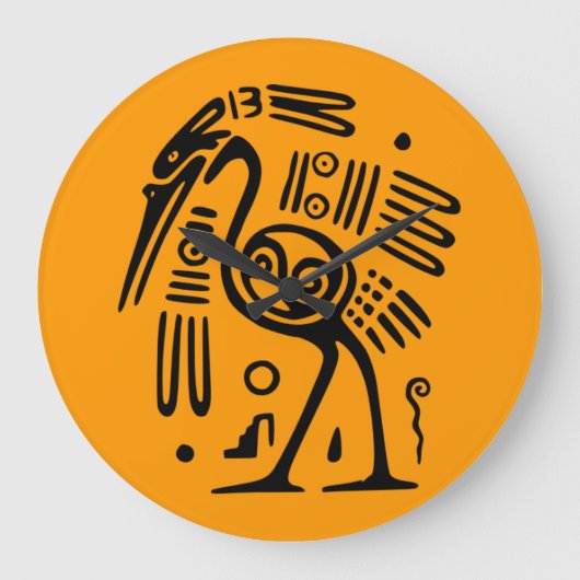 Oude Mexicaanse ringbandklok Grote Klok (Voorkant)
