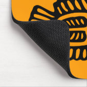 Oude Mexicaanse vis Art Mousepad Muismat (Hoek)