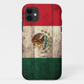 Oude Mexicaanse vlag Case-Mate iPhone Case (Achterkant)
