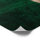 Oude Mexicaanse vlag Poster (Hoek)