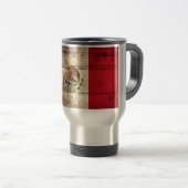 Oude Mexicaanse vlag Reisbeker (Voorkant rechts)