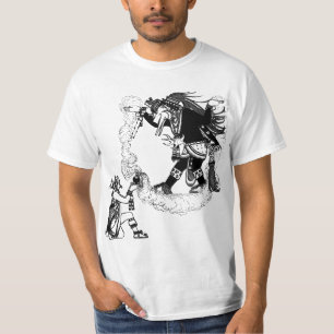 Oude Mexico Art Montezuma Aanbod T-shirt