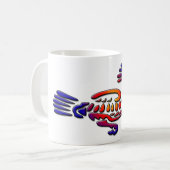 Oude Mexico Design Road Runner Koffiemok (Voorkant links)