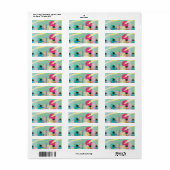 Oude Miami Poster uit de Jaren 80 Etiket (Full Sheet)