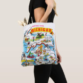 Oude Michigan Begroetingskaart Tote Bag (Dichtbij)