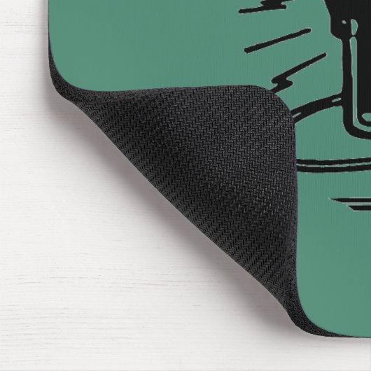 Oude microfoon muismat (Hoek)