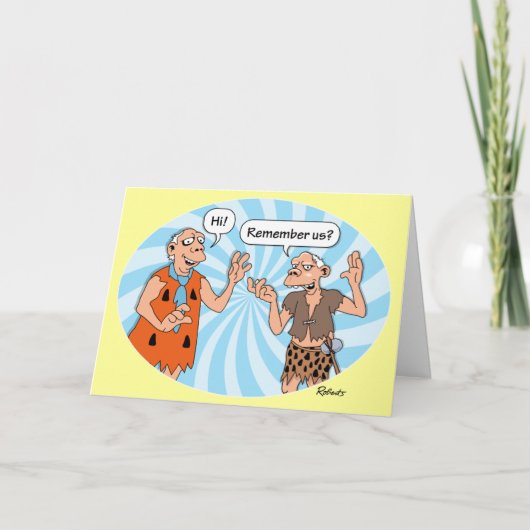 Oude middelbare-schoolvrienden kaart (Voorkant)