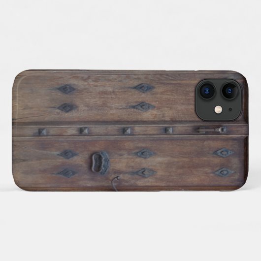 Oude middeleeuwse Spaanse houten deur Case-Mate iPhone Case (Achterkant (horizontaal))