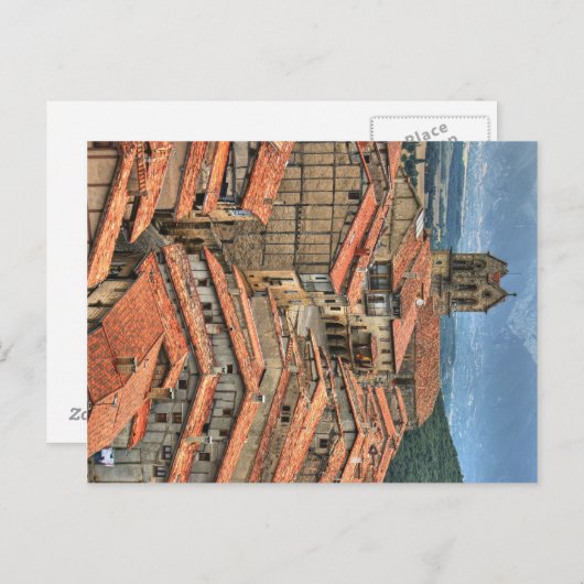 Oude middeleeuwse stad Frias, Spanje Briefkaart (Voorkant / Achterkant)