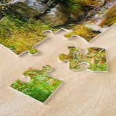 Oude Mill Gatlinburg Tennessee. kerstgroet Legpuzzel (Zijkant)