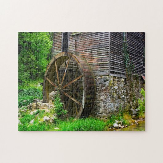 Oude Mill Gatlinburg Tennessee. Legpuzzel (Horizontaal)