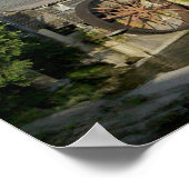 Oude Mill in het Grote Smoky-gebergte Poster (Hoek)