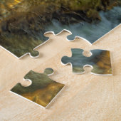 Oude Mill in Vermont.. kerstgroeten Jigzaag Pu Legpuzzel (Zijkant)